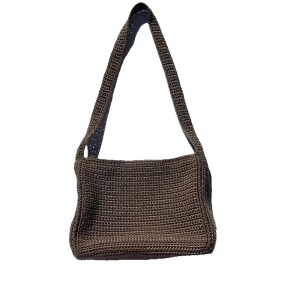 Chic Tan Woven Shoulder Bag by The Sak - Picture 4 of 8